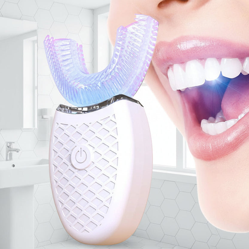 U-shaped smart silicone head electric toothbrush